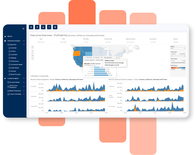 Decorative image of a Tableau dashboard.